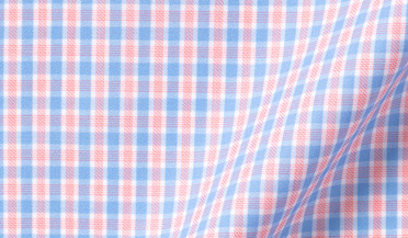 Shop Parma Coral and Blue Check
