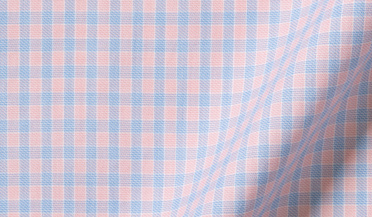 Shop Ravenna Coral and Blue End-on-End Check