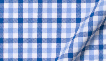 Shop Performance Light Blue Large Multi Gingham