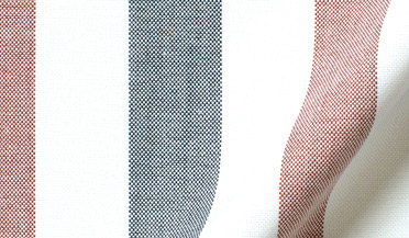 Shop American Pima Navy and Red Wide Stripe Oxford