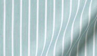 Fabric swatch of Varese Green  Reverse Stripe Fabric