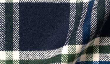 Shop Navy Green and Yellow Plaid Country Flannel