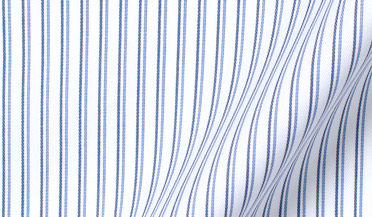 Shop Charles Light Blue and Navy Shadow Stripe