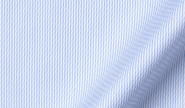 Shop Non-Iron Light Blue Stripe Dobby