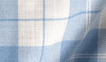 Shop Grey and Faded Blue California Plaid