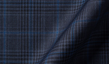 Shop Reda Slate Blue Tonal Plaid Merino Wool