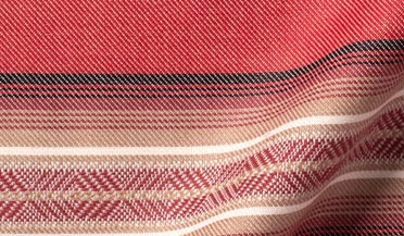 Shop Faded Red Black and Beige Southwest Stripe Jacquard