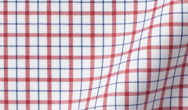 Shop Greenwich Red and Navy Tattersall