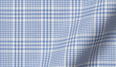 Shop Reda Blue Glen Plaid Merino Wool