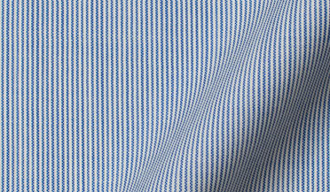 Shop Reda Blue Fine Stripe Merino Wool