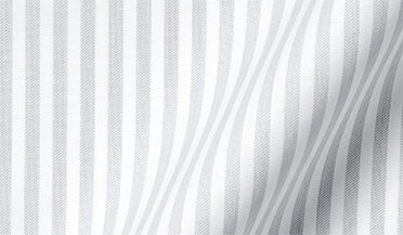 Shop Thomas Mason WR Light Grey Stripe