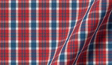 Shop Recycled Performance Blend Red and Blue Plaid