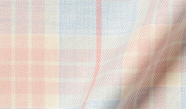 Shop Melange Light Blue Rose and Yellow California Plaid
