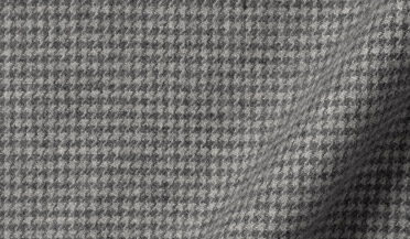 Fabric swatch of Canclini Light Grey Houndstooth Beacon Flannel Fabric