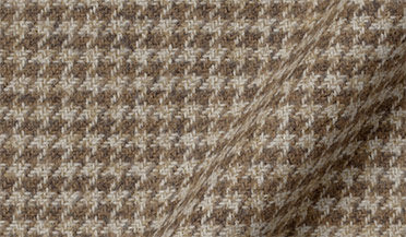 Shop Japanese Washed Khaki Low Twist Houndstooth