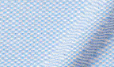 Fabric swatch of American Pima Light Blue Heavy Oxford Cloth Fabric