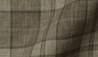 Shop Leomaster Olive Green Plaid Linen