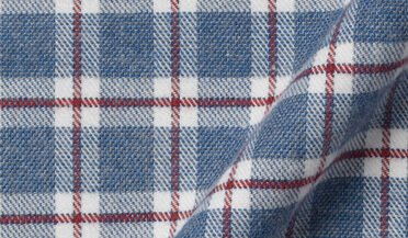 Shop Blue and Red Check Flannel