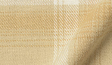 Shop Beige and Cream Large Plaid Heavy Flannel