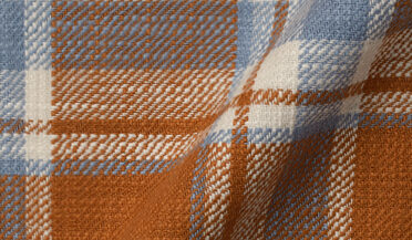 Shop Jackson Washed Rust and Blue Country Plaid