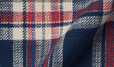 Shop Jackson Washed Navy and Red Country Plaid