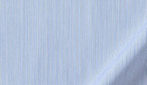 Shop Stanton Light Blue Ultra Fine Stripe 120s Broadcloth
