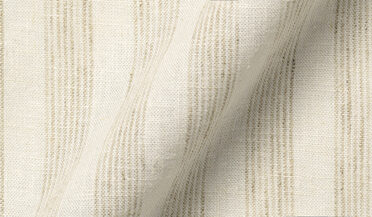 Shop Liguria Beige Tencel and Linen Blend Stripe