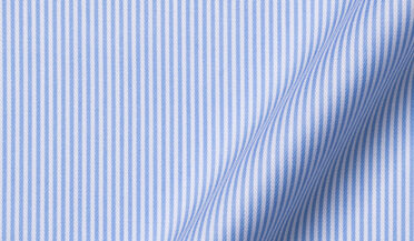 Shop Wrinkle-Resistant Light Blue Pencil Stripe Herringbone