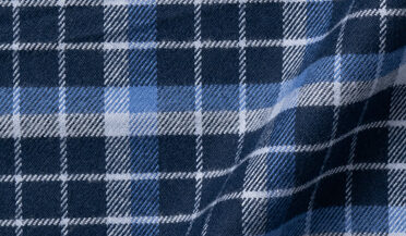Shop Stowe Navy and Blue Tonal Check Flannel