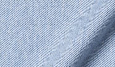 Fabric swatch of Canclini Light Blue Twill Beacon Flannel Fabric