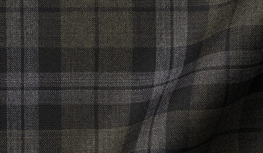 Shop Reda Green and Grey Plaid Merino Wool