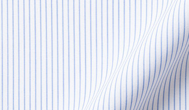 Shop Genoa Blue Wide Pin Stripe