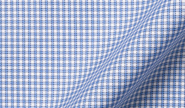 Shop Non-Iron Blue Border Check