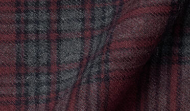 Shop Canclini Burgundy and Grey Plaid Beacon Flannel