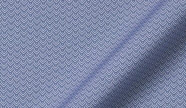 Shop Reda Blue Geo Print Merino Wool