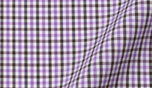 Shop Lavender and Brown Mini Gingham